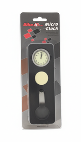 Genuine BikeIt Micro Mini Stick on Stainless Steel Clock
