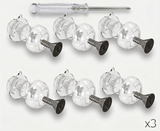 Pinlock 3 Component Pin Set fits 5mm Visor Holes