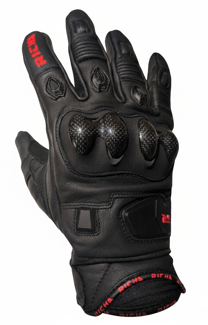 Richa Rock Short Leather Sports Gloves