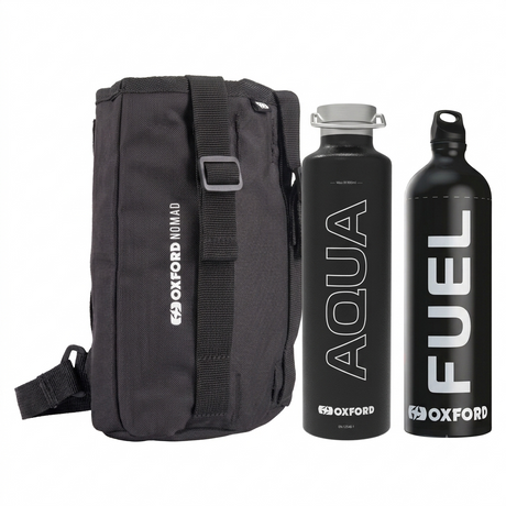 Oxford Nomad Fuel Flask, Bottle and Carrier Bundle