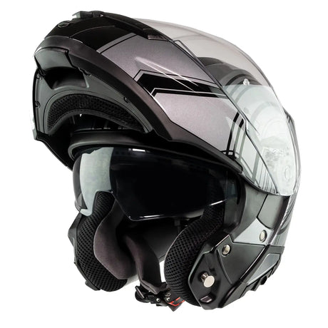 G-Mac Glide Evo Flip Front Motorcycle Helmet