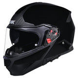 SMK Gullwing Flip Front Helmet + Free Dark Visor