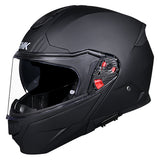 SMK Gullwing Flip Front Helmet + Free Dark Visor