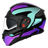 SMK Gullwing Flip Front Helmet + Free Dark Visor