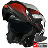 SMK Gullwing Flip Front Helmet + Free Dark Visor