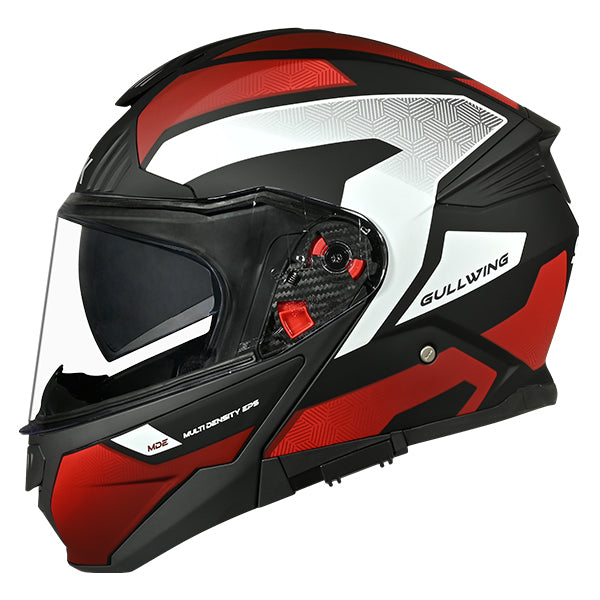 SMK Gullwing Flip Front Helmet + Free Dark Visor