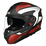 SMK Gullwing Flip Front Helmet + Free Dark Visor