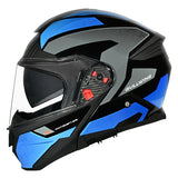 SMK Gullwing Flip Front Helmet + Free Dark Visor