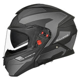 SMK Gullwing Flip Front Helmet + Free Dark Visor