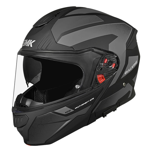 SMK Gullwing Flip Front Helmet + Free Dark Visor