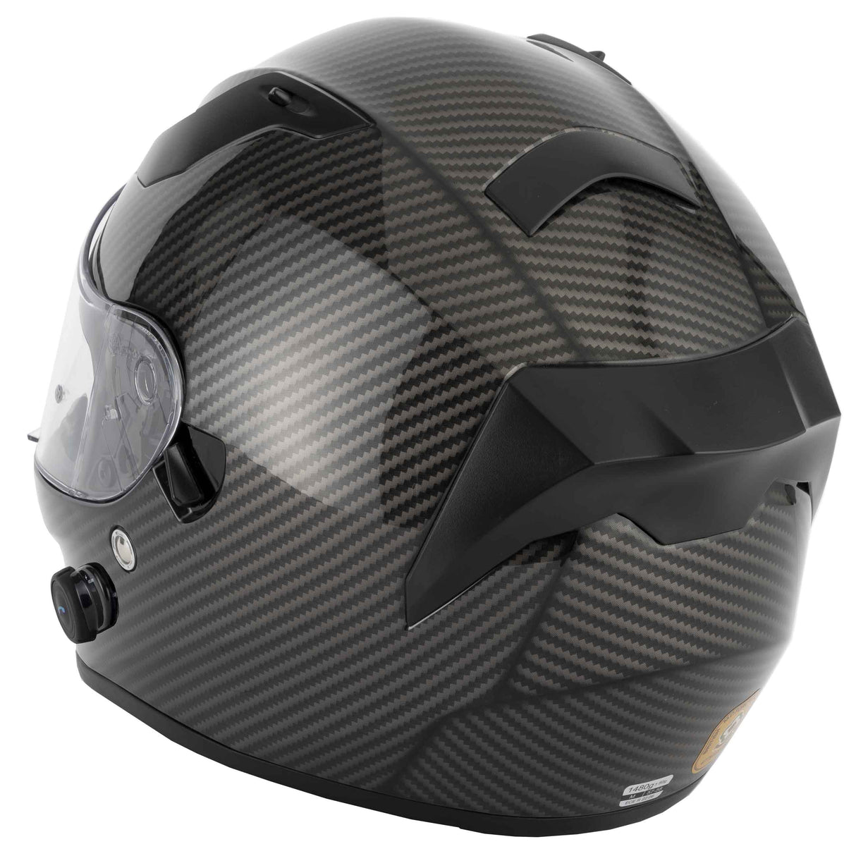 VCAN H128 S7 Bluetooth DVS Full Face Helmet