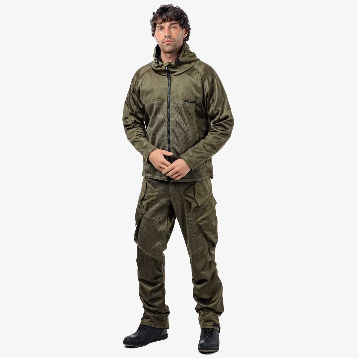 Spada Hooded Air Textile Summer Mesh Jacket
