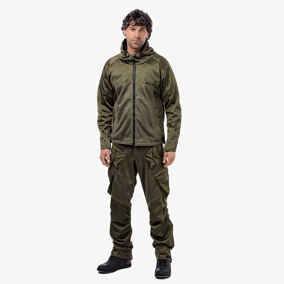 Spada Hooded Air Textile Summer Mesh Jacket