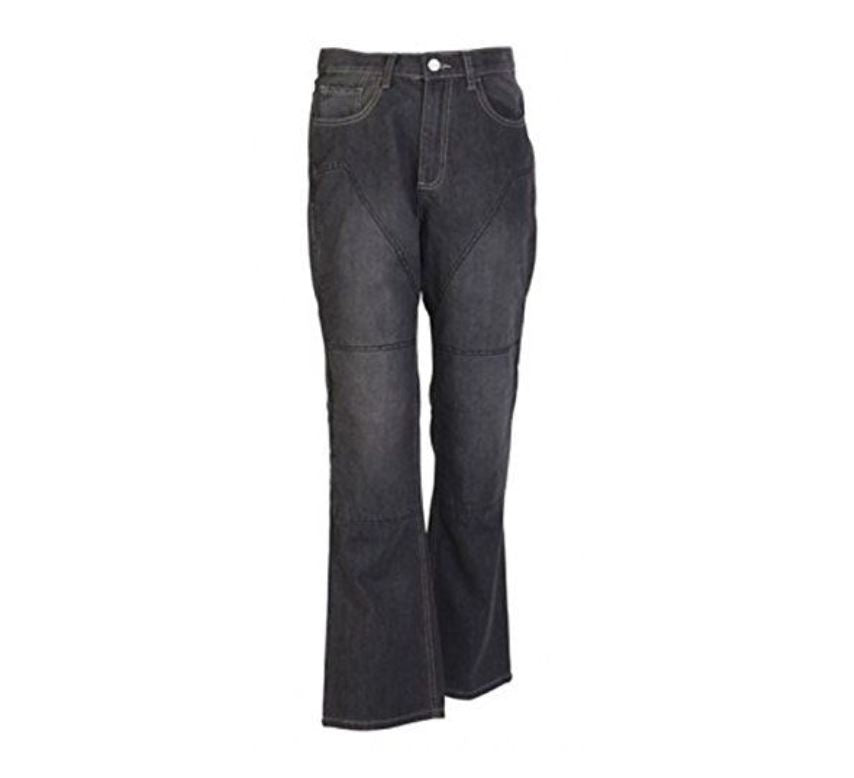 Hornee SA-W2 Ladies Motorcycle Jeans Regular Fit - Short Leg Black