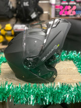 G-Mac Glide Evo Flip Front Motorcycle Helmet Satin Black Large - Warehouse Offer