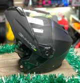 G-Mac Glide Evo Flip Front Motorcycle Helmet Satin Black XXL - Warehouse Offer