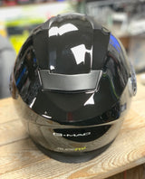 G-Mac Glide Evo Flip Front Motorcycle Helmet Gloss Black XXL - Warehouse Offer