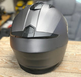 G-Mac Renegade Evo 22.06 Motorcycle Helmet Satin Titanium + Pinlock Insert XXL - Warehouse Offer