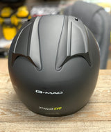 G-Mac Pilot Evo Full Face Motorcycle Helmet Satin Black - XL