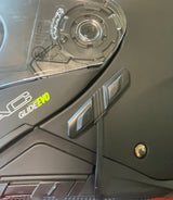 G-Mac Glide Evo Modular Flip DVS Motorcycle Bluetooth Helmet Satin Black - Large