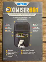 Oxford Oximiser 601 Motorcycle Battery Charger/Optimiser - EL600