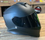 VCan V-151 Full Face ACU Gold ECE 2206 Motorcycle Helmet + Clear & Dark Visors - XL