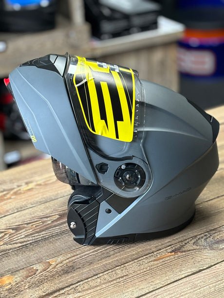 G-Mac Concept Evo Modular Flip Up DVS Motorcycle Helmet Satin Gunmetal - Large