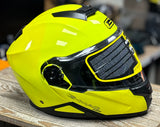 G-Mac Glide Evo Modular Flip Up DVS Motorcycle Helmet Fluo Yellow - XL