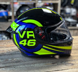 AGV K3 SV-S VR46 Ride 46 Motorcycle Full Face Helmet - MS