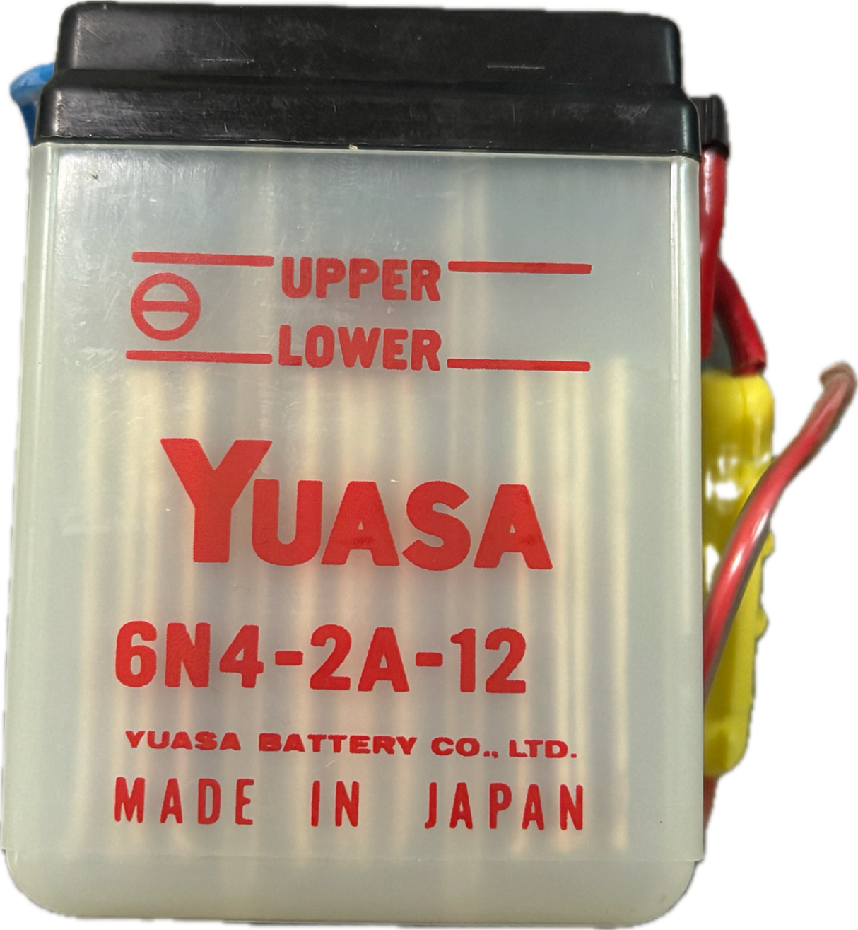 Yuasa  6N4-2A-12 Motorcycle Battery - 6V (No Acid Included)