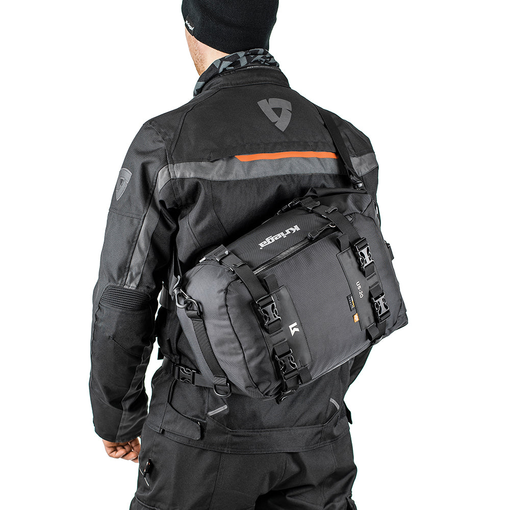 Kriega US-20 Drypack Waterproof Tail Bag