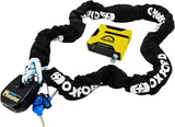 Squire Defiant Sold Secure Diamond Motorcycle Disc Lock & Oxford Monster Chain 1.5m & Padlock Bundle Kit