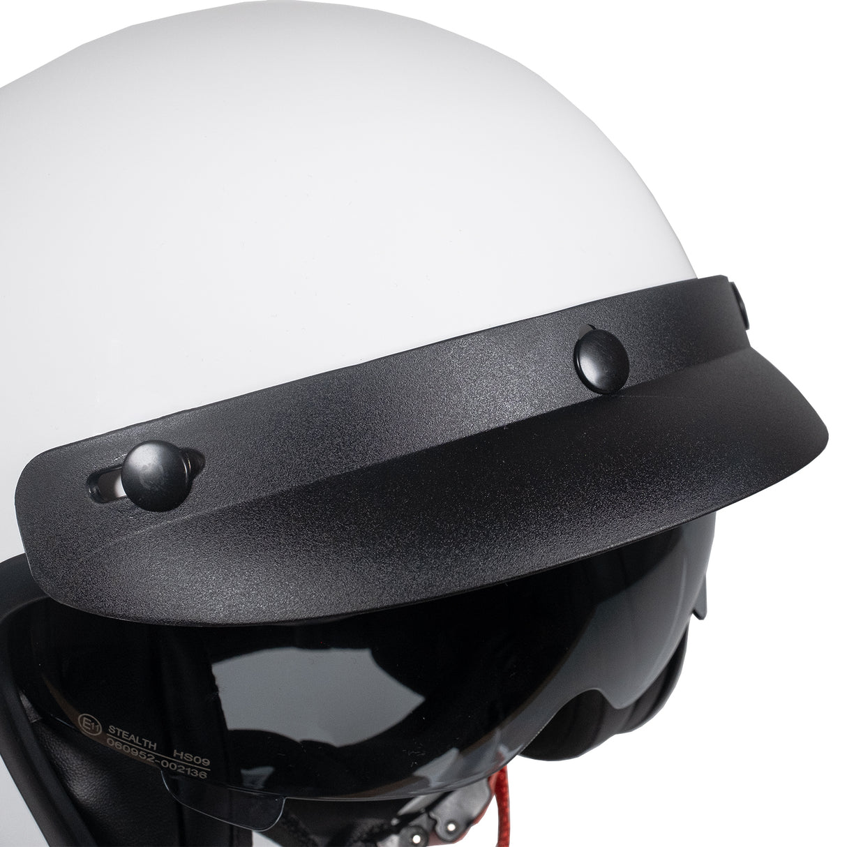 MIDA MV-7 Open Face Motorcycle Helmet with Peak