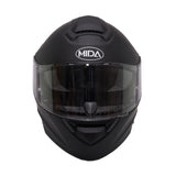 MIDA MV-2 Flip Front Motorcycle DVS Helmet