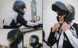 MIDA MV-2 Flip Front Motorcycle DVS Helmet