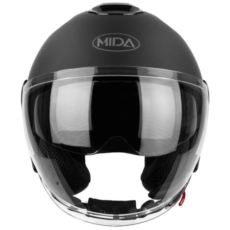 MIDA MV-6 Open Face Jet DVS Motorcycle Helmet