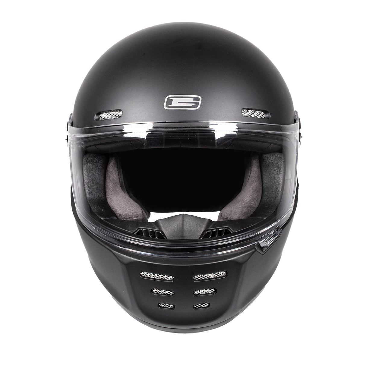 G-Mac Blaze Retro Classic Full Face Helmet