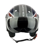 G-Mac Metro Evo Jet Open Face Motorcycle Helmet