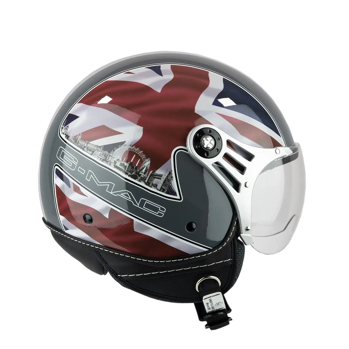 G-Mac Metro Evo Jet Open Face Motorcycle Helmet