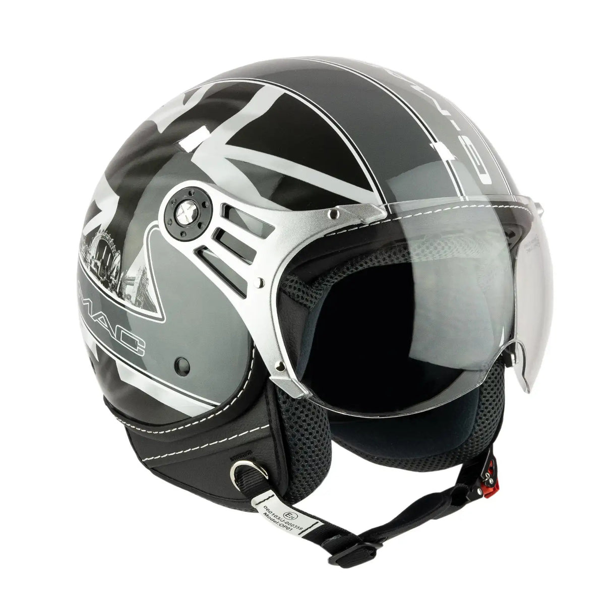 G-Mac Metro Evo Jet Open Face Motorcycle Helmet