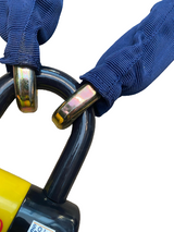 Milenco Dundrod Security Motorcycle Lock 14mm x 1.4 Metre Chain - Sold Secure Gold