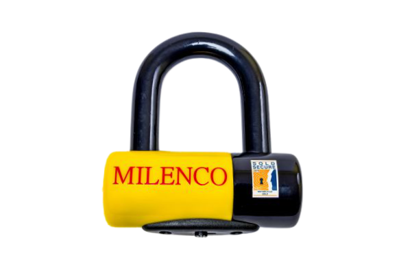 Milenco Dundrod Security Motorcycle Lock 14mm x 1.4 Metre Chain - Sold Secure Gold