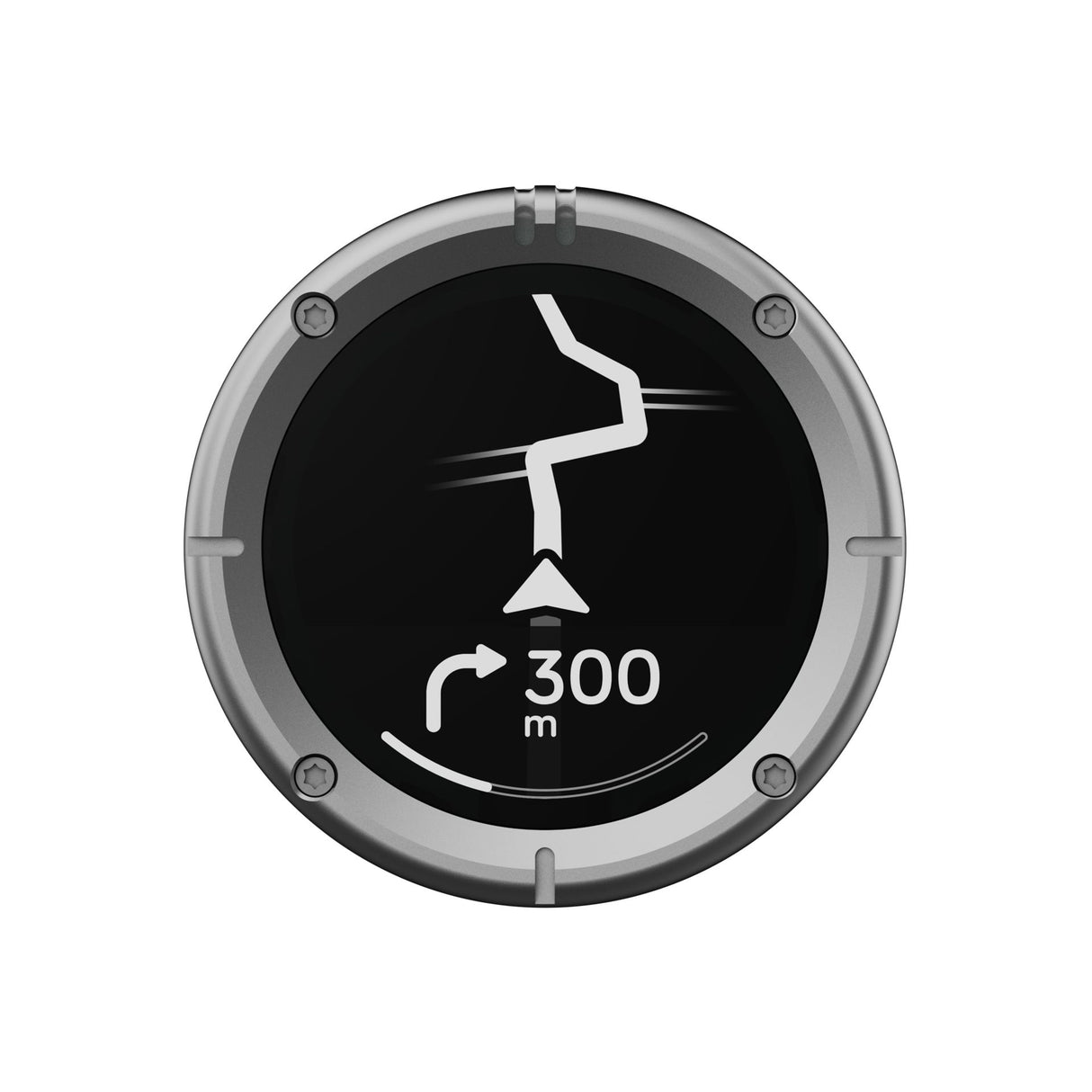 Beeline Moto II Bike Motorcycle Navigation System - Metal Silver