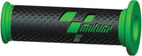 MotoGP Premium Race Grips - Black/Green