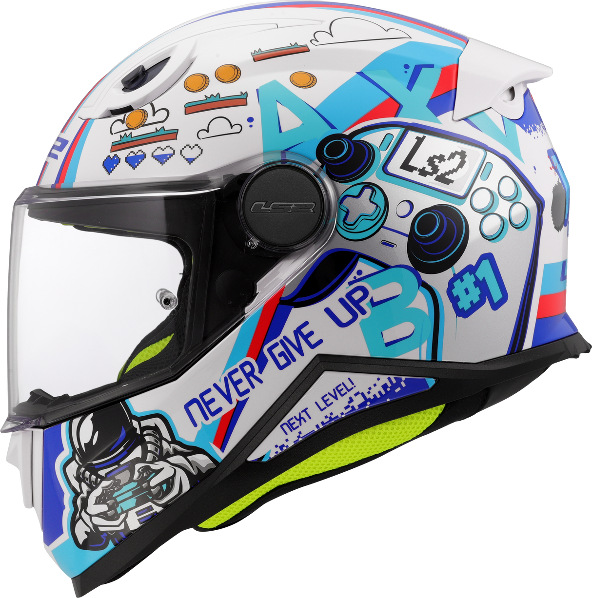 LS2 FF812 Kids Youth Full Face Helmet