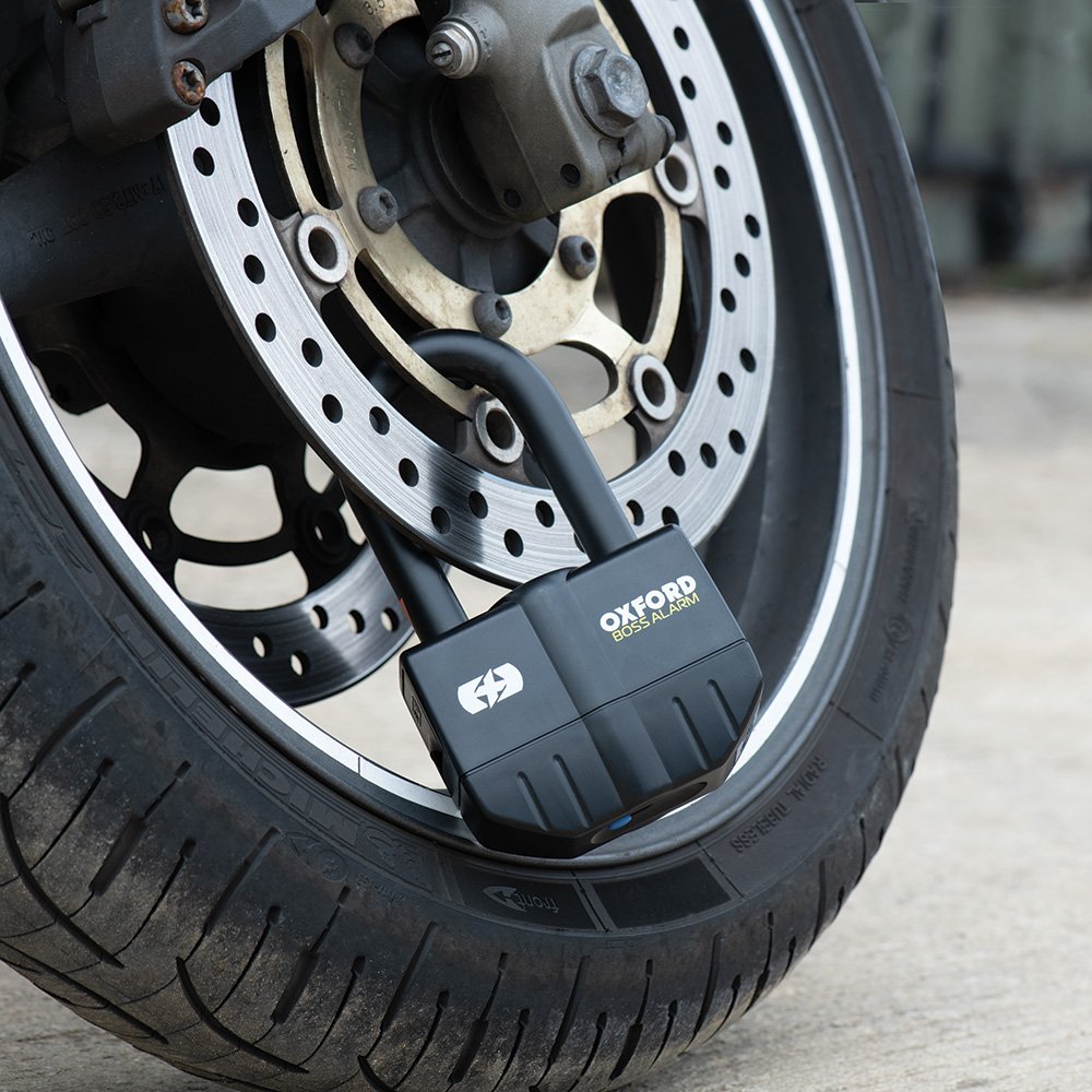 Oxford Boss Alarm Padlock Disc Lock
