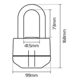 Oxford Boss Alarm Padlock Disc Lock