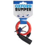 Oxford Bumper Cable Lock - 600mm x 6mm +2 x Keys