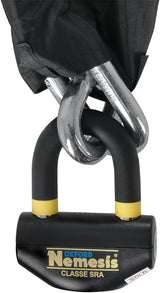 Oxford 16mm Round Link Chain and Padlock, 1.5 or 2m Length