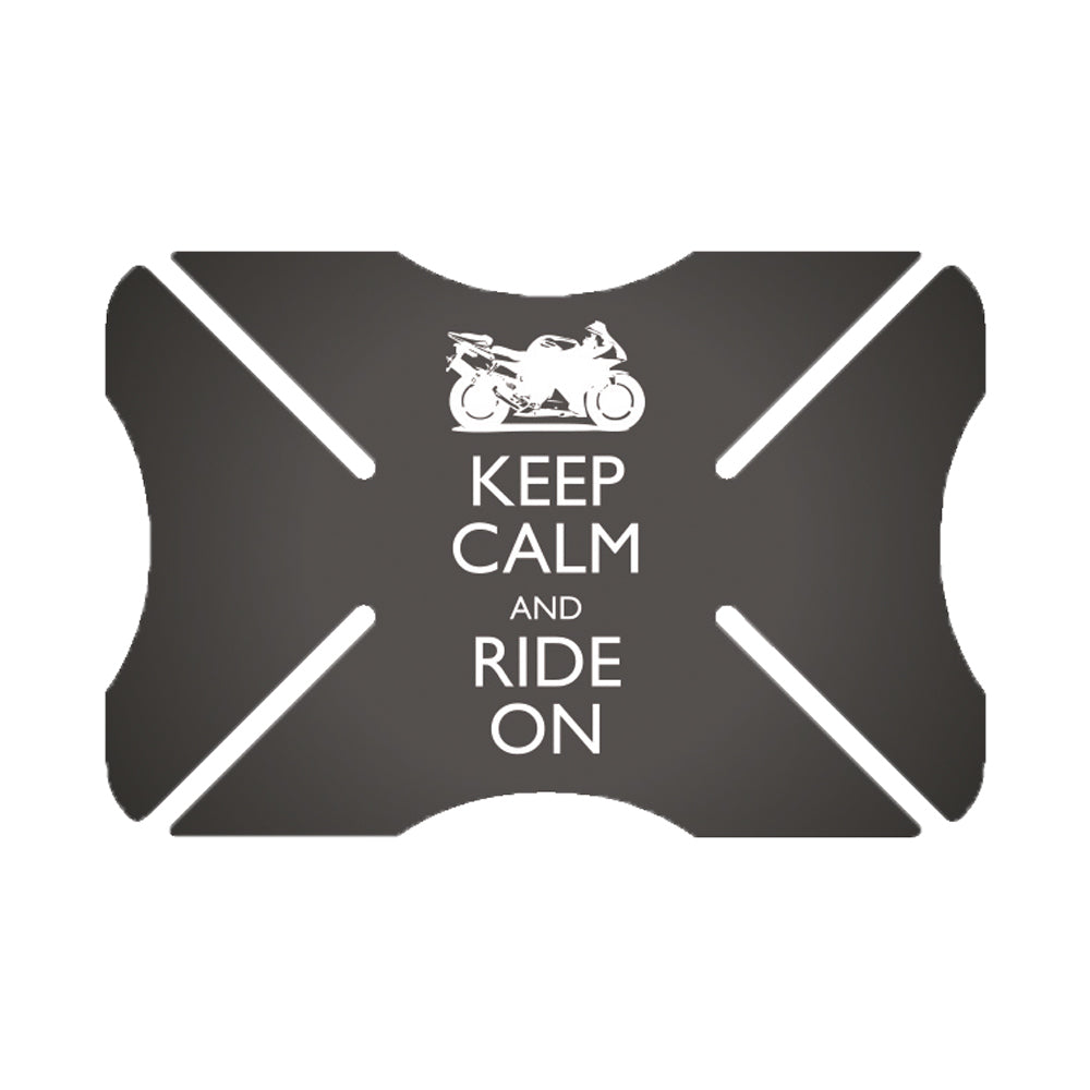 Oxford Essential Motorcycle Helmet Bumper - Ride On